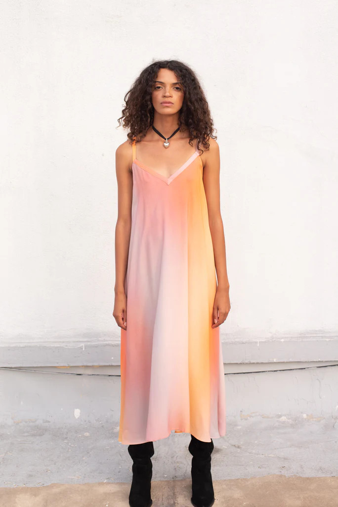 Fiesta Dress Sunset Ombre | DRESS | VEDA