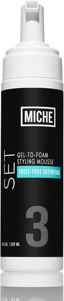 Miche Beauty Set Gel to Foam Mousse - Lightweight Styling Foam for All Hair Types, Long-Lasting H... | Amazon (US)