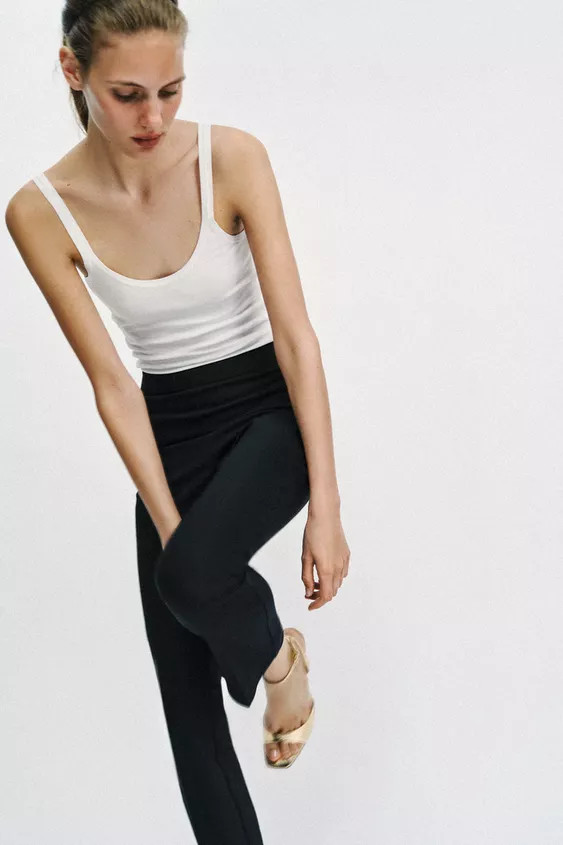 PATENT-FINISH HIGH-HEEL SANDALS | Zara UK