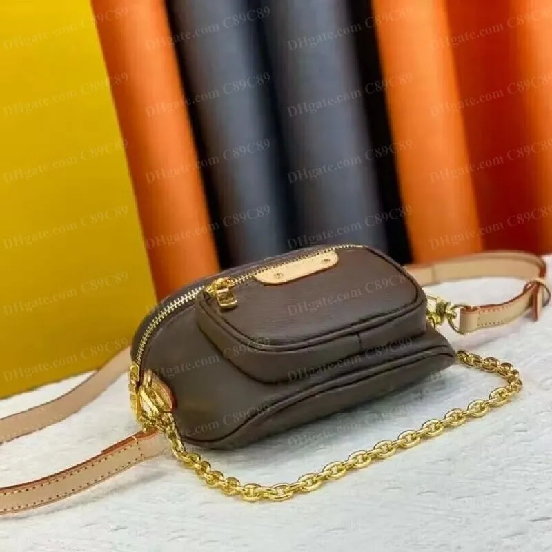 Designer Bag Mini Bumbag Fashion Women Waist Bags Luxury Brown Flower Easy Pouch On Strap Fannypa... | DHGate