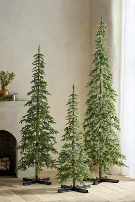 Faux Pre-Lit Alpine Fir | Terrain