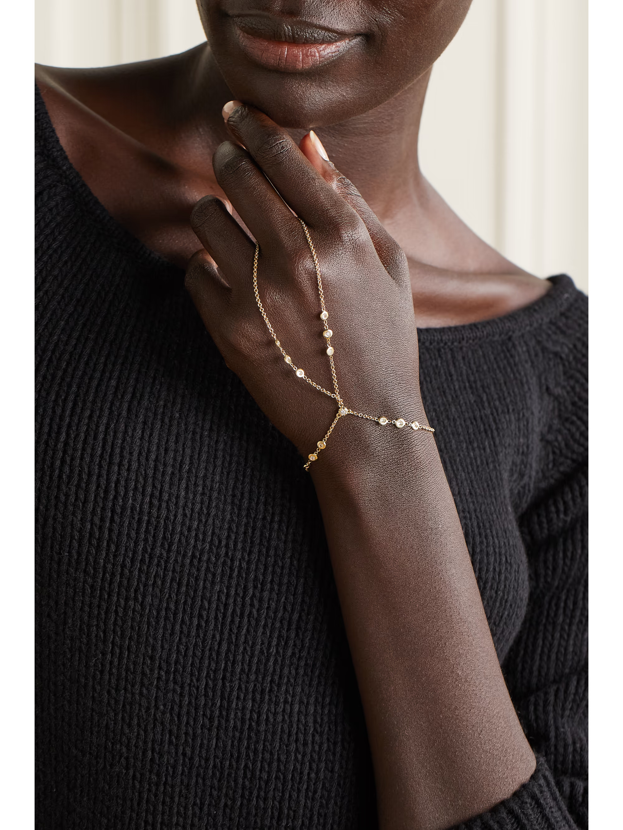 Sophia 14-karat gold diamond bracelet | NET-A-PORTER (US)