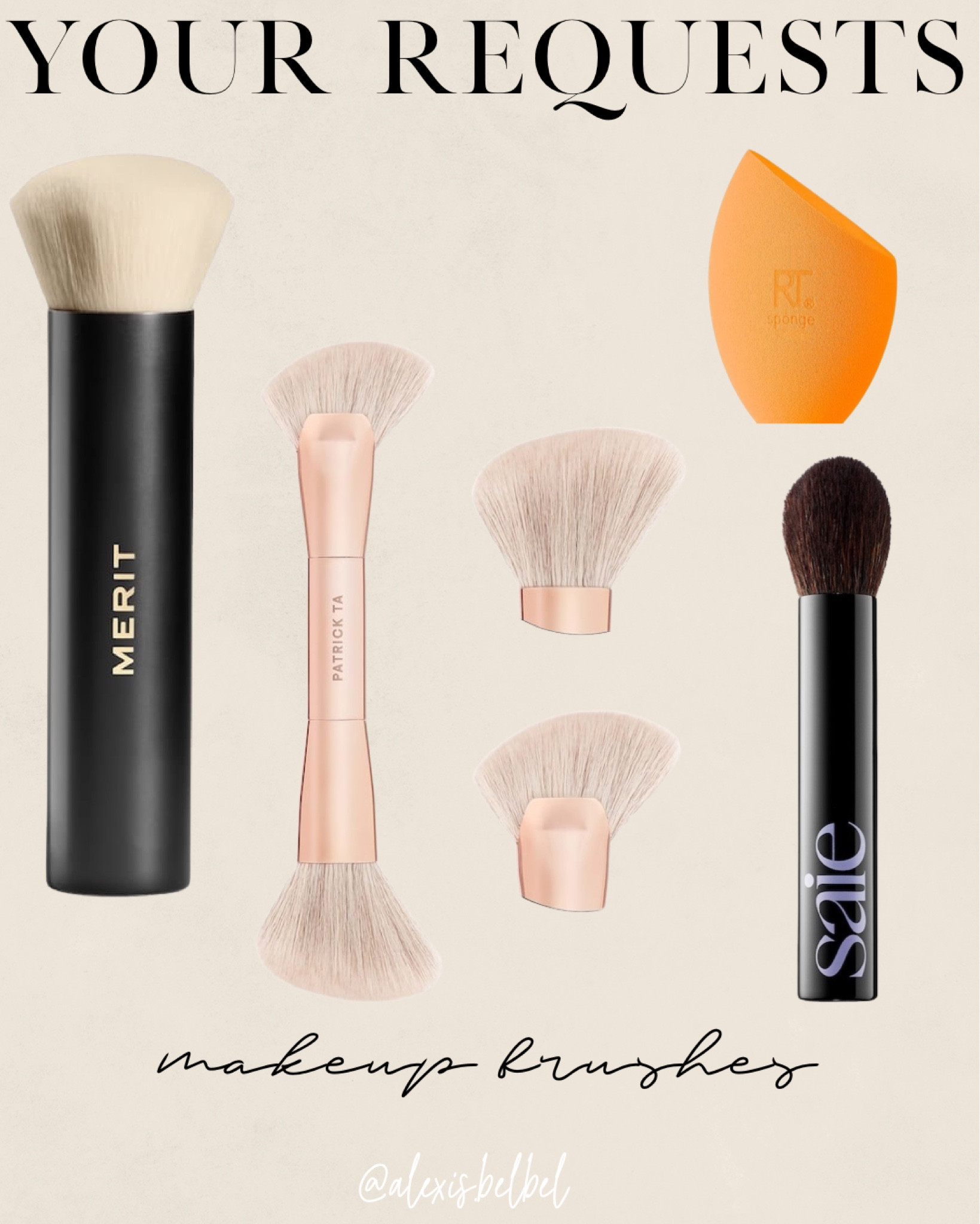 Makeup brushes 

#LTKxSephora #LTKfindsunder50 #LTKfindsunder100