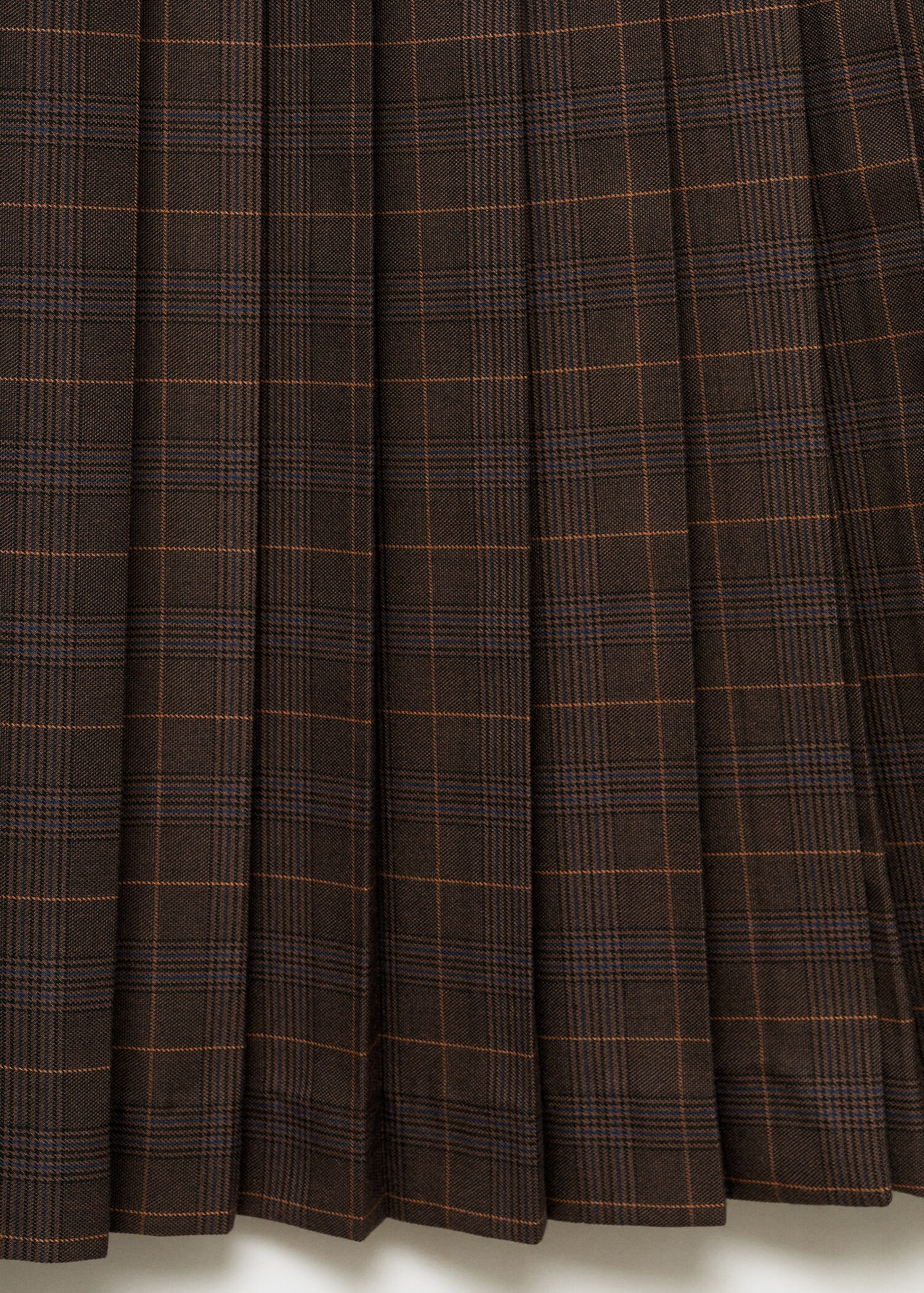 Pleated check skirt - Women | MANGO United Kingdom | MANGO (UK)
