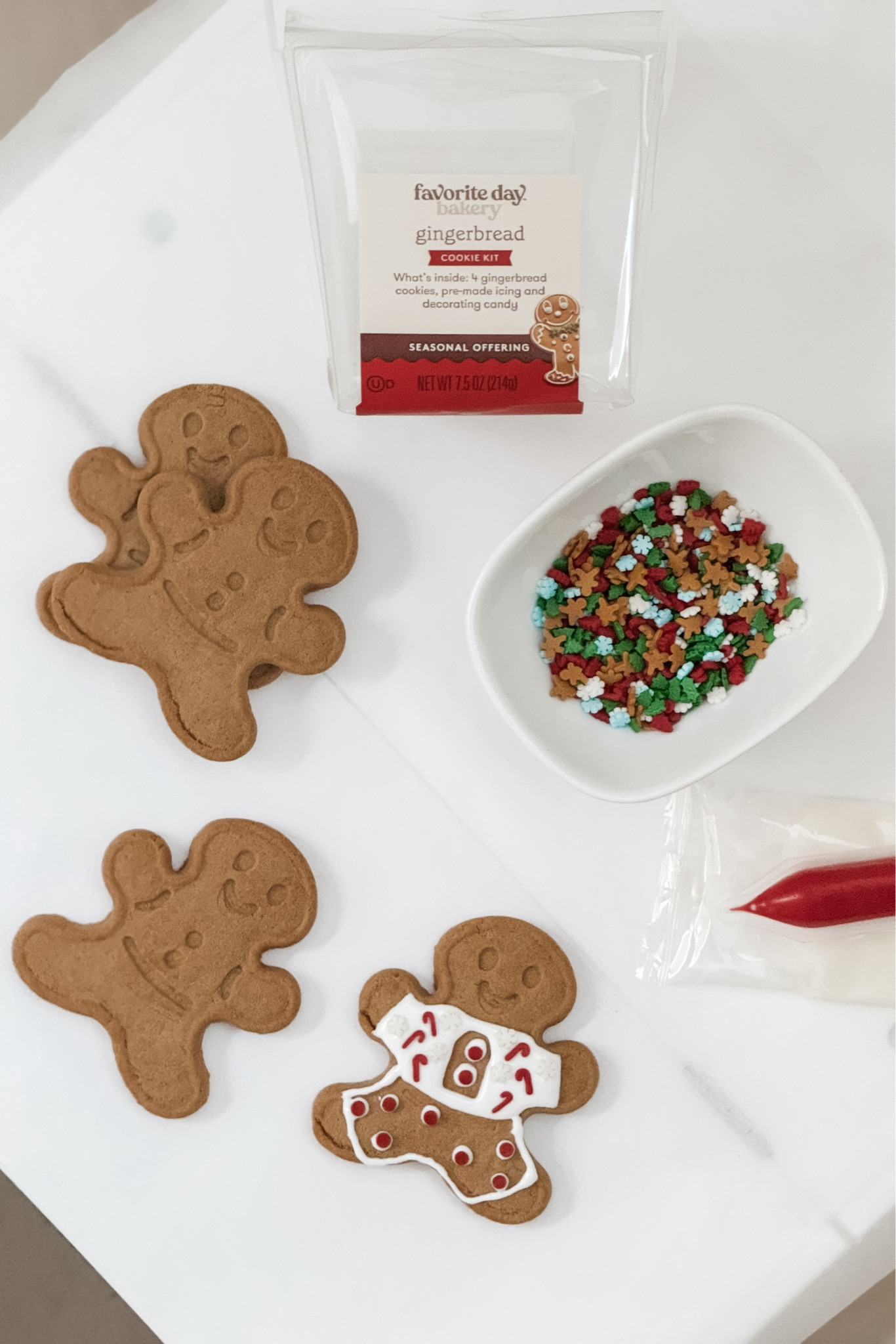 This was such a fun little activity to do with our #LTKtoddler this week! You can definitely grab all of these items separately, but the little kit was perfect for an afternoon activity and would make a great little gift or even a party activity for kiddos (everyone getting their own kit). 🍪🍬🍭🎄

#LTKSeasonal #LTKHoliday #LTKkids