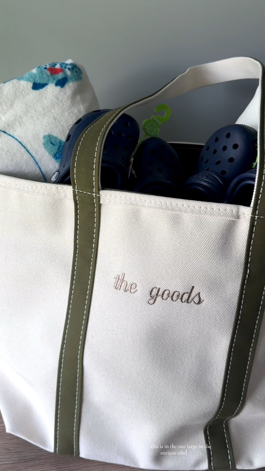 The perfect tote bag for this summer if you’ve got Littles and you’re a busy mom on the go, the L.L. Bean boat and tote. This is the size large in the antique olive color with a zip top. 🤗💦🐠☀️


L.L. Bean boat and tote cute tote bags, busy Mom tote bags, Easter gift ideas toddler Easter family Easter gifts easy Easter gifts

#LTKTravel #LTKKids #LTKmomlife