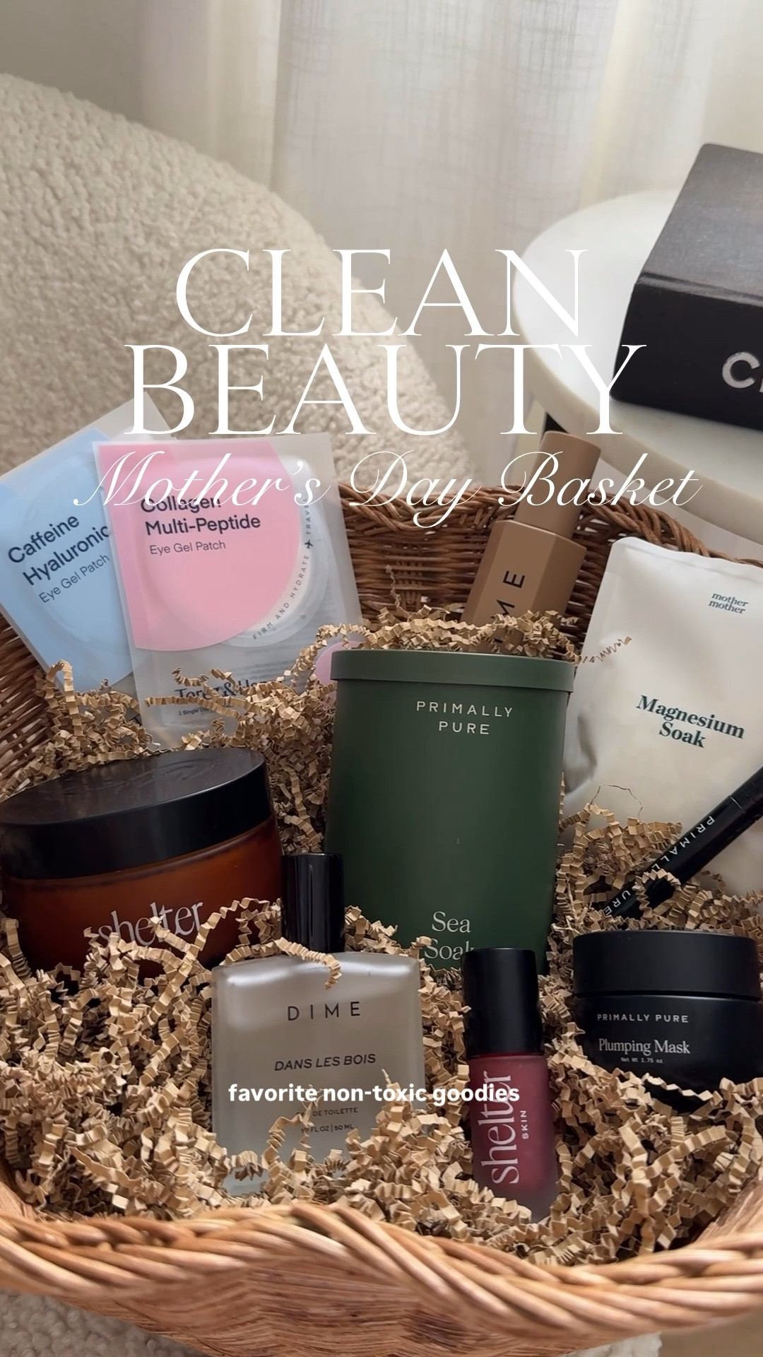 Mother’s Day just got a whole lot sweeter (and non-toxic)!🧺🛁🧖🏻‍♀️
I’m putting together the ultimate clean beauty self-care basket with all my favorite go-to’s — relaxing bath soaks, rich body butter, a plumping face mask, beautiful perfume, under eye patches, glowy lip gloss and mineral sunscreen✨
Because the best gift you can give Mom (or yourself!) is the chance to truly unwind and feel good from the inside out. No harsh chemicals, just pure pampering she’ll actually use and love🤍
Who’s making one of these for their mama this year? Or treating yourself? Drop a 🛁 below and tag the special mom in your life!

#mothersdaygifts #LowToxLiving #SelfCareBasket 

#LTKMothersDay #LTKBeauty #LTKmomlife