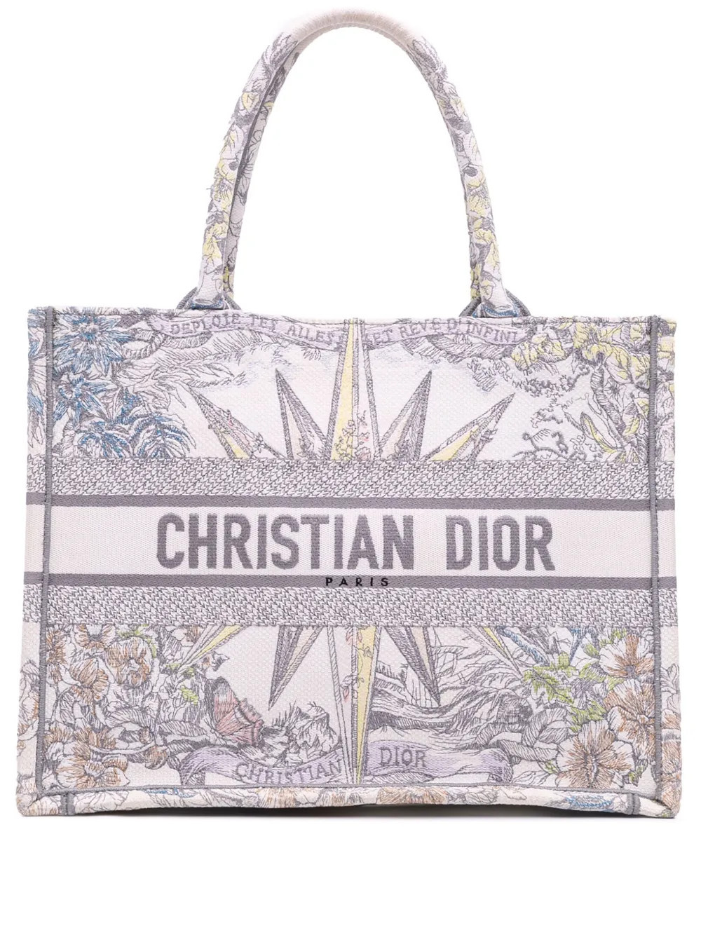 Christian Dior Pre-Owned 2022 Medium Reve d Infini Book tote bag - Purple | Farfetch Global