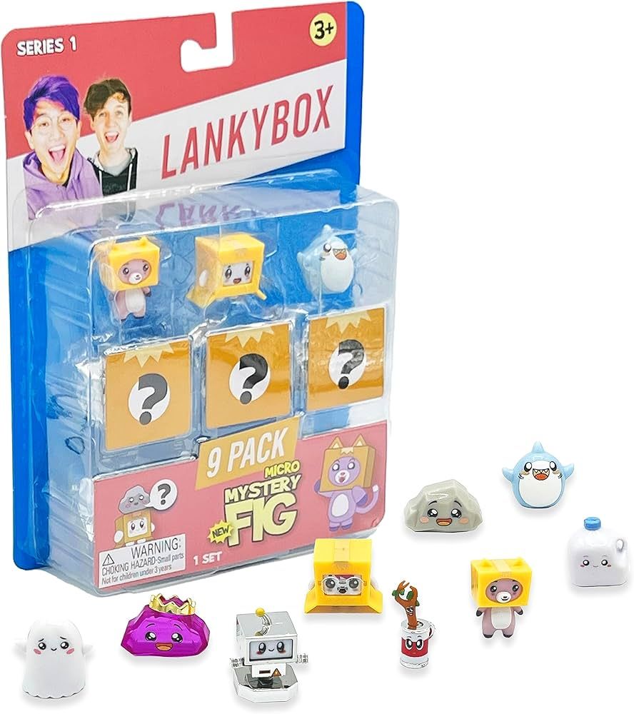 LankyBox Mystery Micro Figure 9 Pack | Amazon (US)