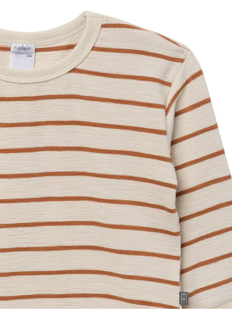 Modern Moments by Gerber Toddler Boy Long Sleeve Top and Pant Set, Sizes 12M-5T | Walmart (US)