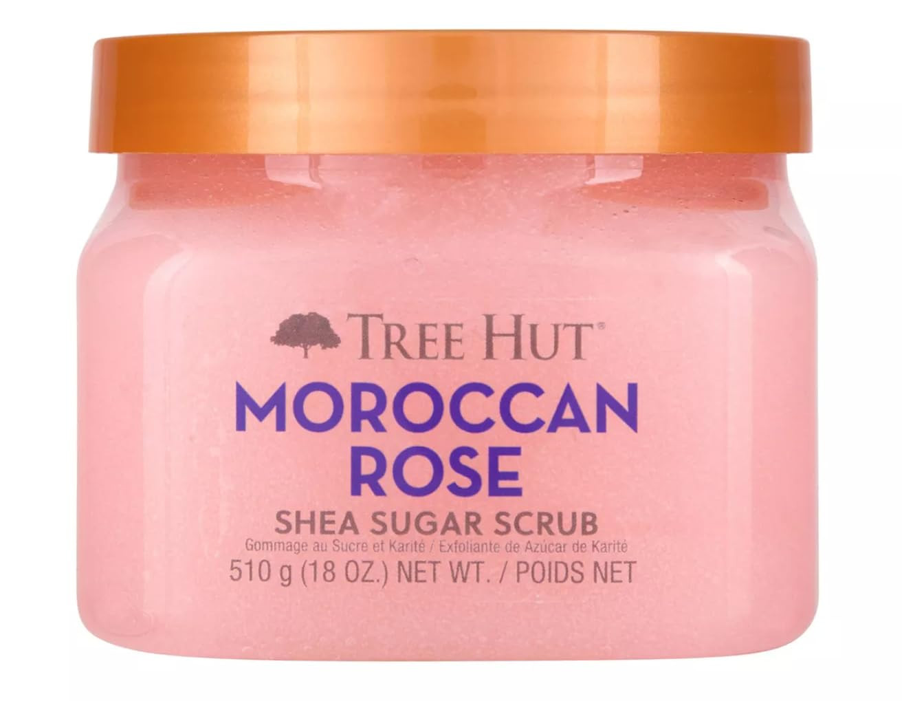 Tree Hut Moroccan Rose Shea Sugar Scrub, Exfoliating, Hydrating & Moisturizing Body Scrub with Sh... | Amazon (US)