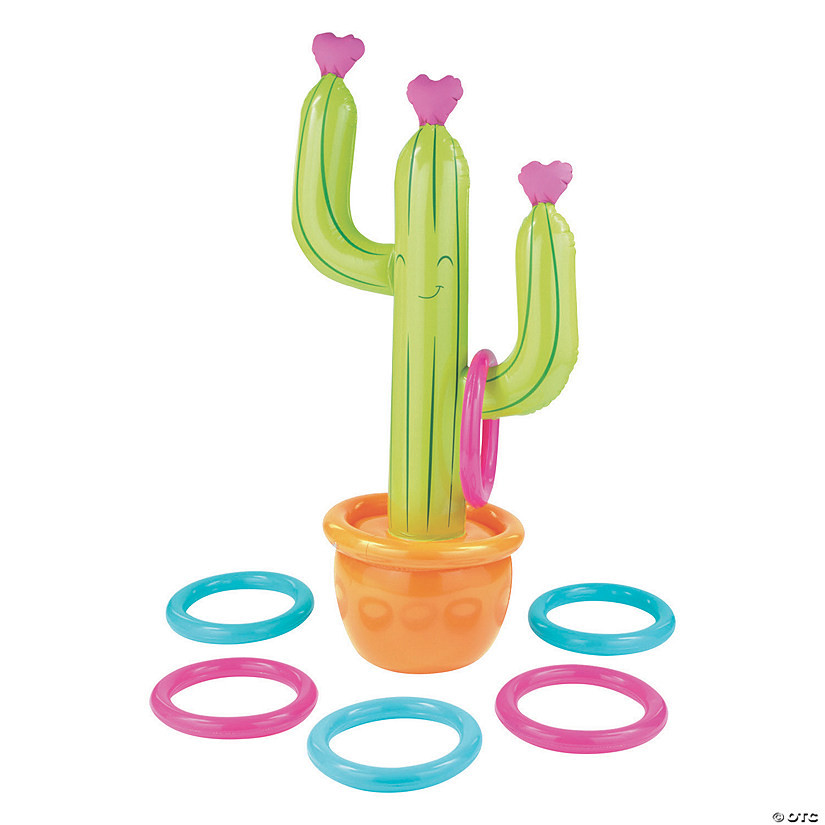 Inflatable Cactus Ring Toss Game | Oriental Trading Company