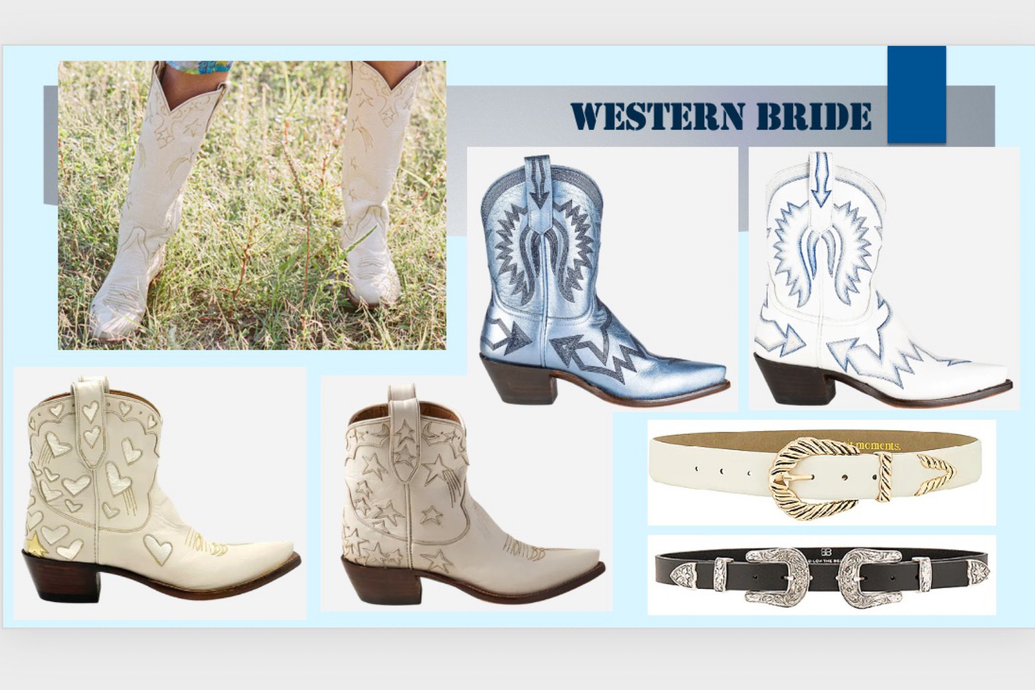 the ultimate western bride accessory, cowboy boots! Weather it’s the actual wedding or events leading up, every girl needs a pair of boots for the special occasion! 

#LTKshoecrush #LTKwedding #LTKHoliday