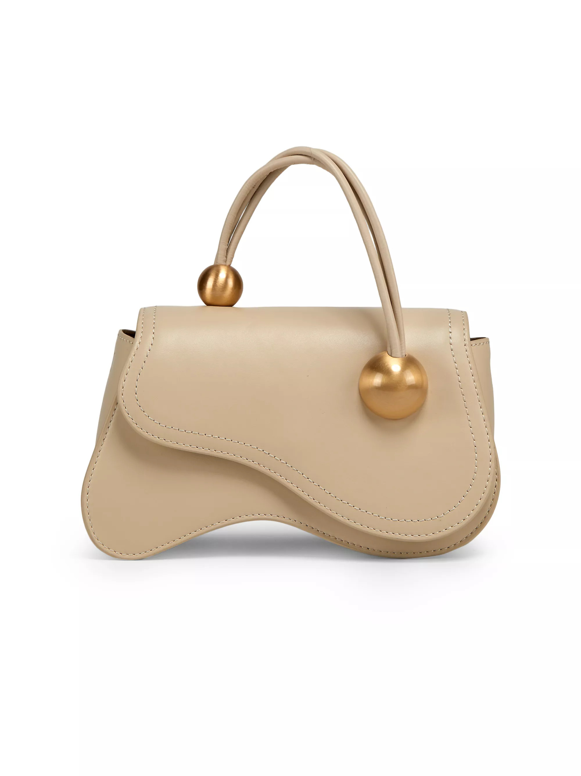 Kazia Leather Top Handle Bag | Saks Fifth Avenue