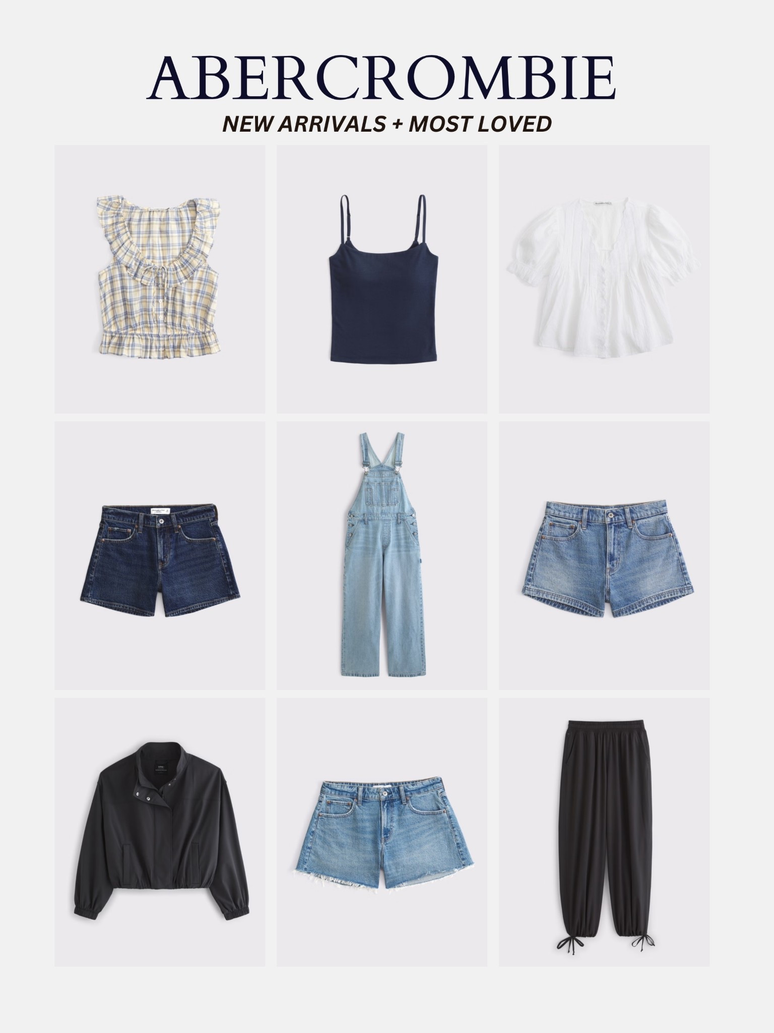 [1/9/26] new arrivals from Abercrombie + classic warm weather styles | so many cute new shorts styles released for upcoming warm weather trips! I generally size up shorts to 25 for a looser fit 

#LTKSeasonal #LTKFindsUnder50 #LTKPetite