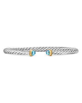 David Yurman Sterling Silver & 14K Yellow Gold Cable Flex Bracelet, 4mm  | Bloomingdale's Jewelry... | Bloomingdale's (US)