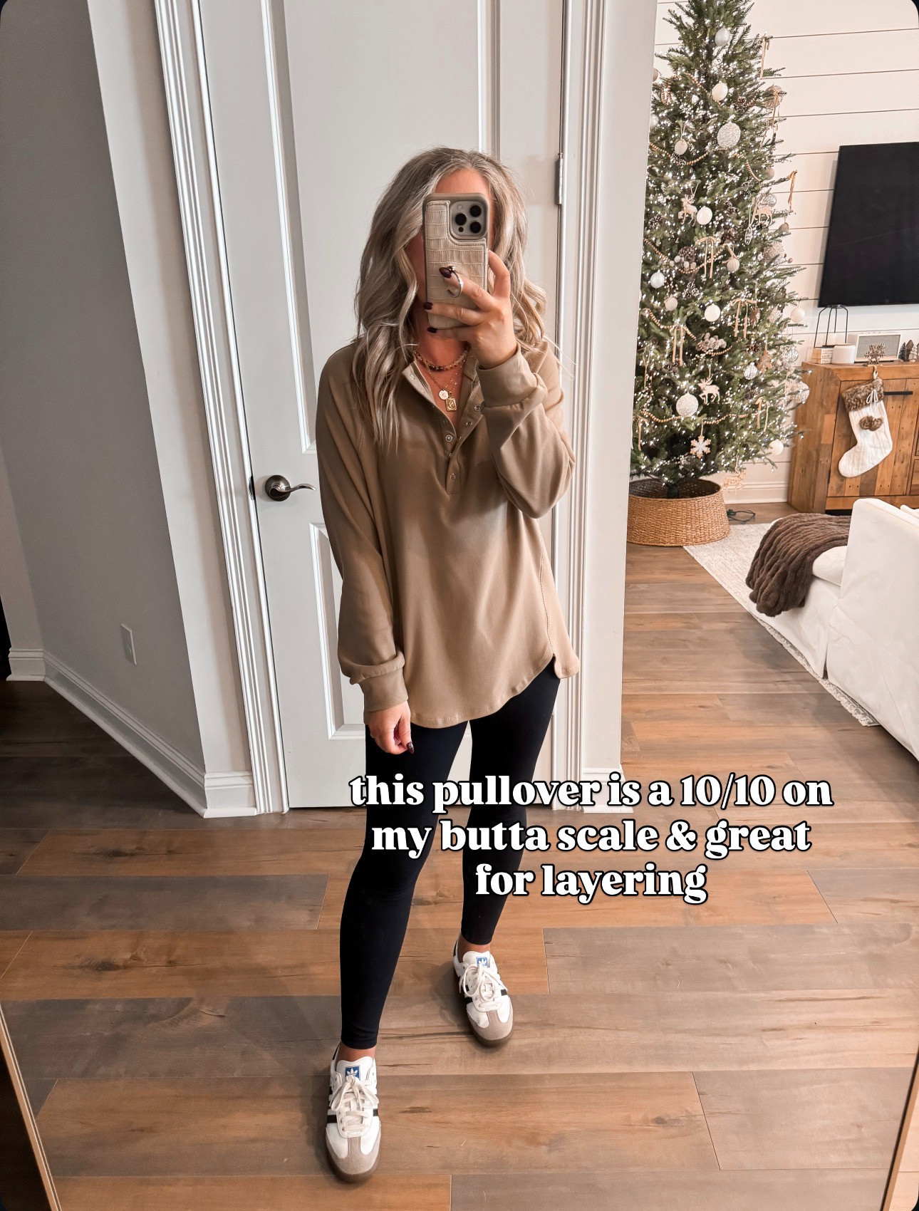 Loving this comfy pullover! Perfect for layering and my favorite for cozy days. Size medium.

Winter fashion, winter style, comfortable look, Amazon fashion finds, fleece-lined leggings, cold weather style, comfy outfit inspo.
 

 #LTKootd #LTKFindsUnder50