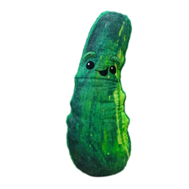 Jumbo Pickle Plush, Green, 45", Valentine's Day by Way To Celebrate | Walmart (US)