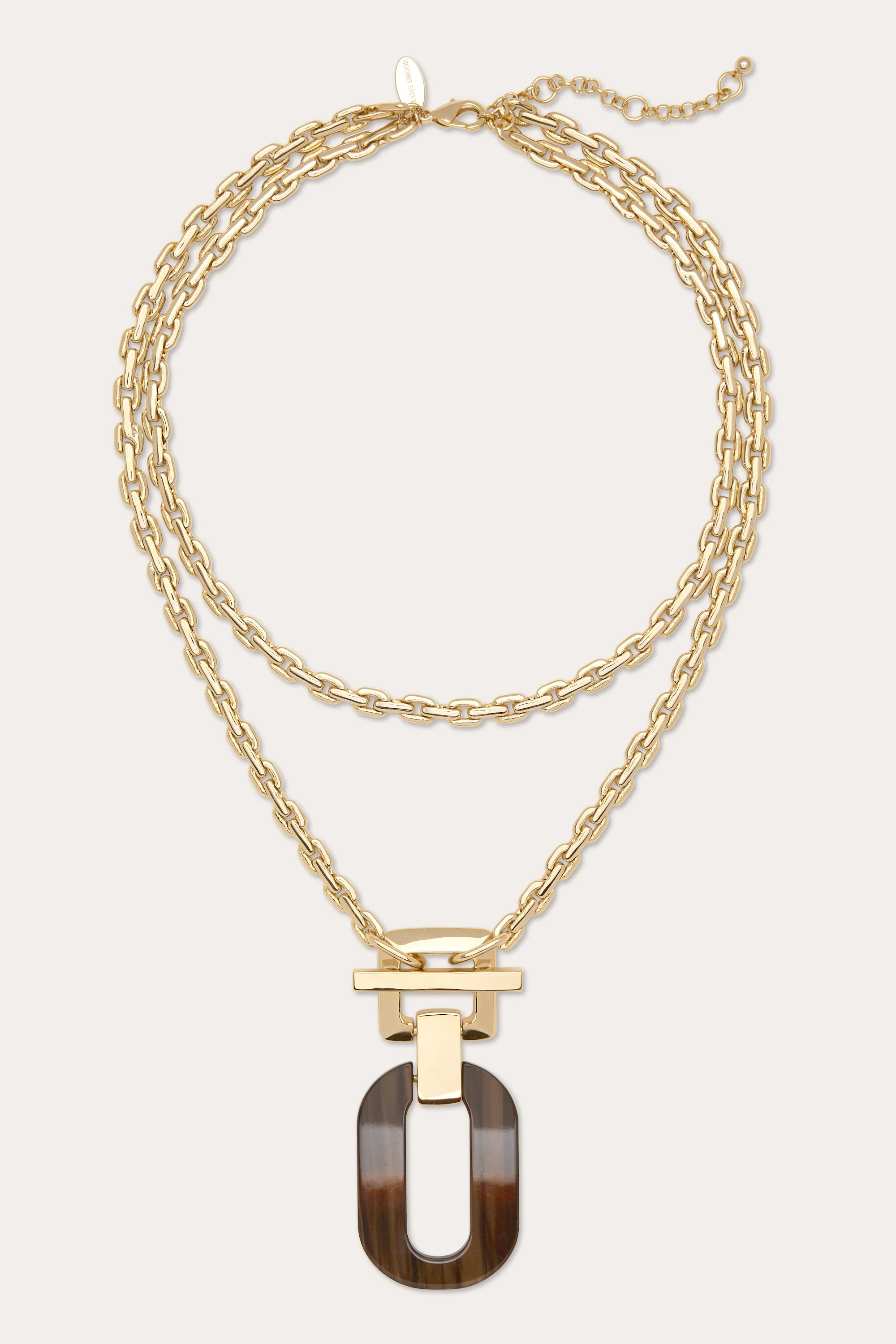 Lucia Layered Statement Necklace in Gold | Ramy Brook