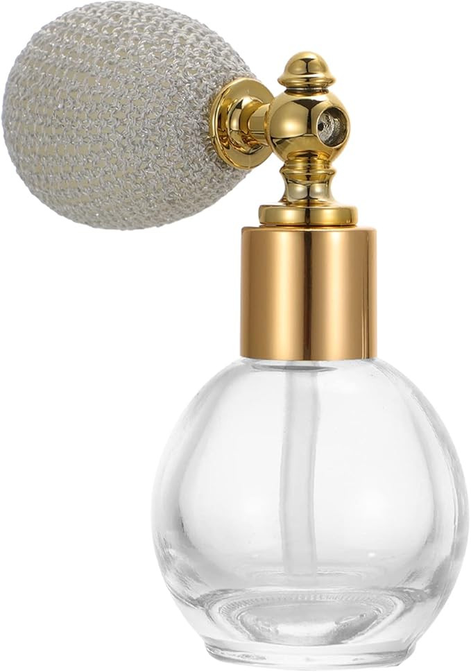 Beaupretty Glass Spray Bottles Vintage Makeup Clear Empty Glass Perfume Bottles: 10ML Refillable ... | Amazon (US)
