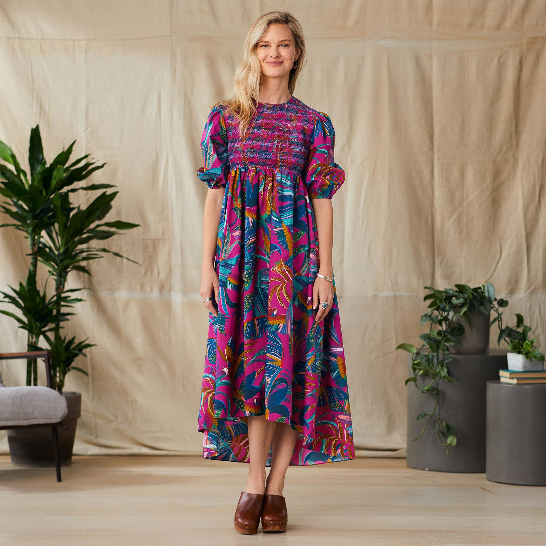 Macaws Midi Dress | Sundance Catalog