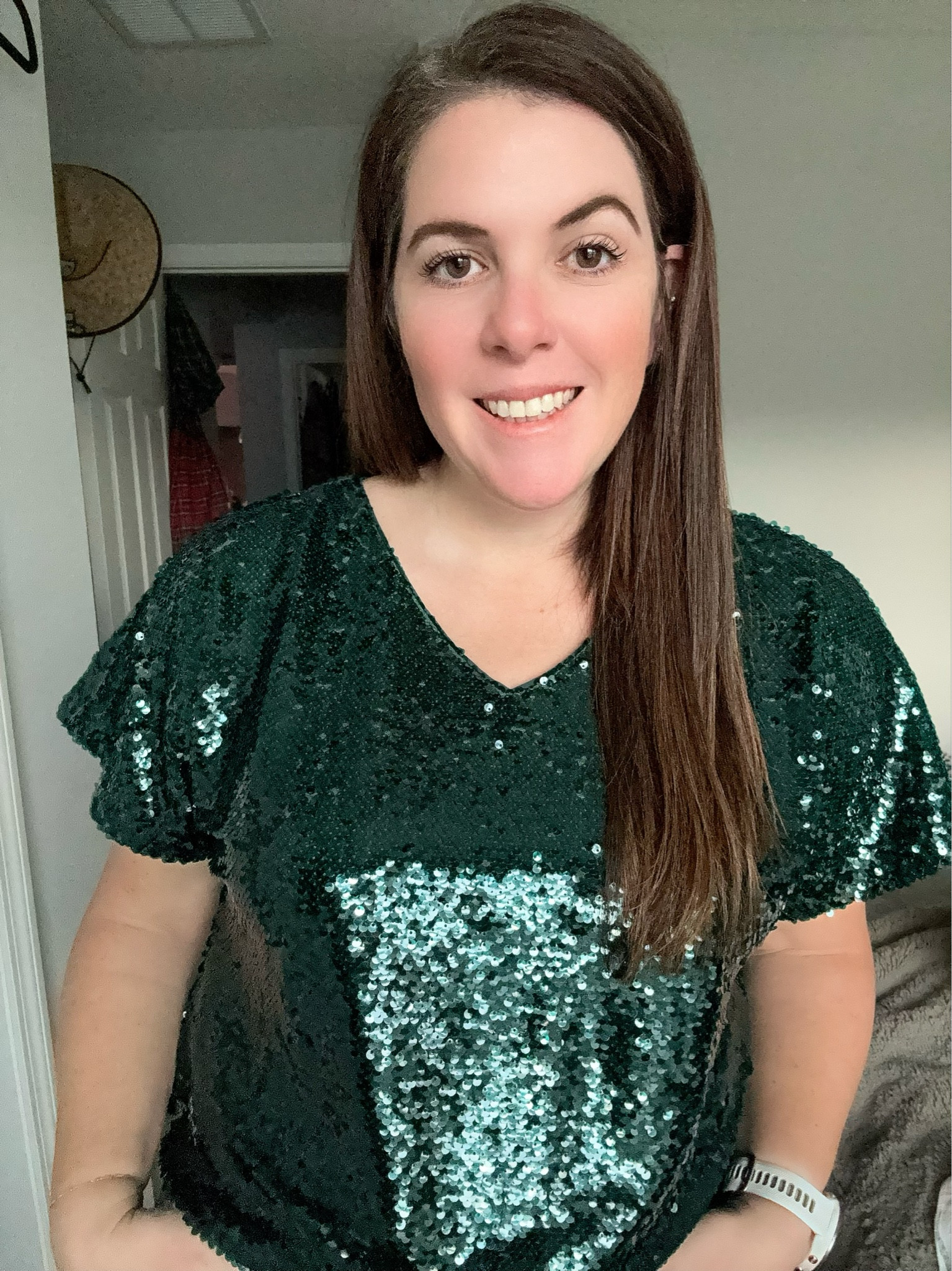 I’m not going to lie…I love this green! 😍 This top is from Ann Taylor, it runs TTS and this would be your highest price point of the 3. The top is currently on sale for $77.40 and the quality is so good! 

#LTKmidsize #LTKstyletip #LTKsalealert