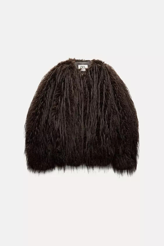 FAUX FUR BOMBER JACKET LIMITED EDITION | Zara US