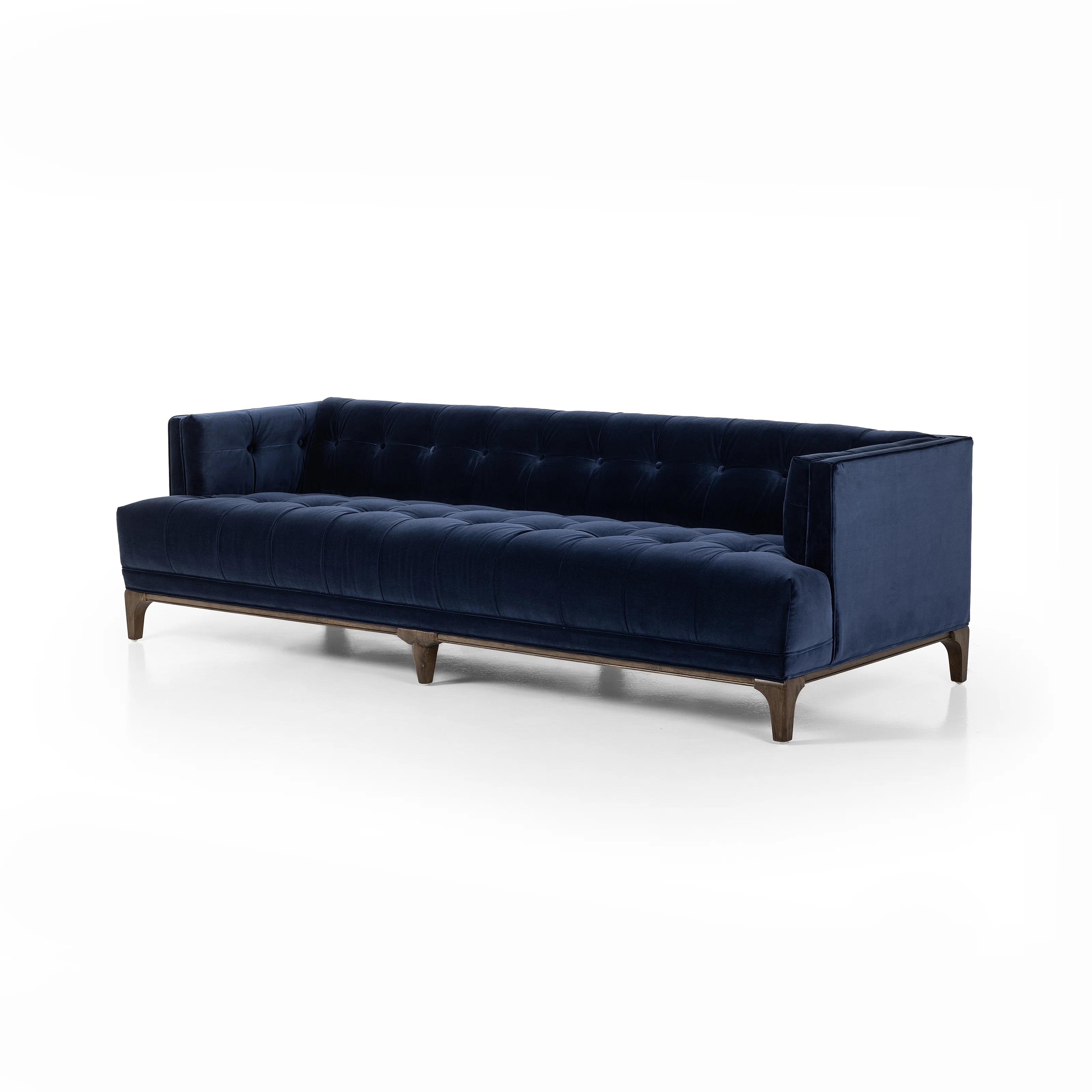 Bari 91'' Tufted Tuxedo Sofa | Wayfair North America