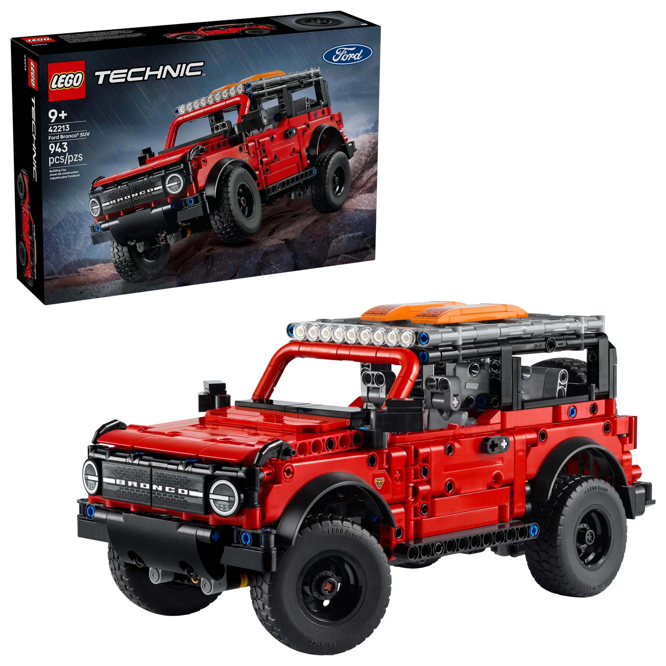 LEGO Technic Ford Bronco Kids Toy Car - Building Toy for Boys and Girls, Ages 10+ - Car Toy and M... | Walmart (US)