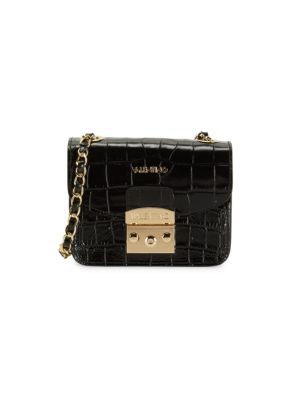 Mini Bijou Croc-Embossed Leather Crossbody | Saks Fifth Avenue OFF 5TH