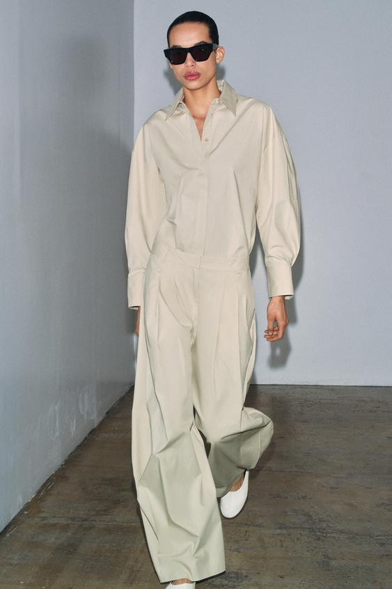 ZW COLLECTION LIMITED EDITION OVERSIZED SHIRT | Zara US