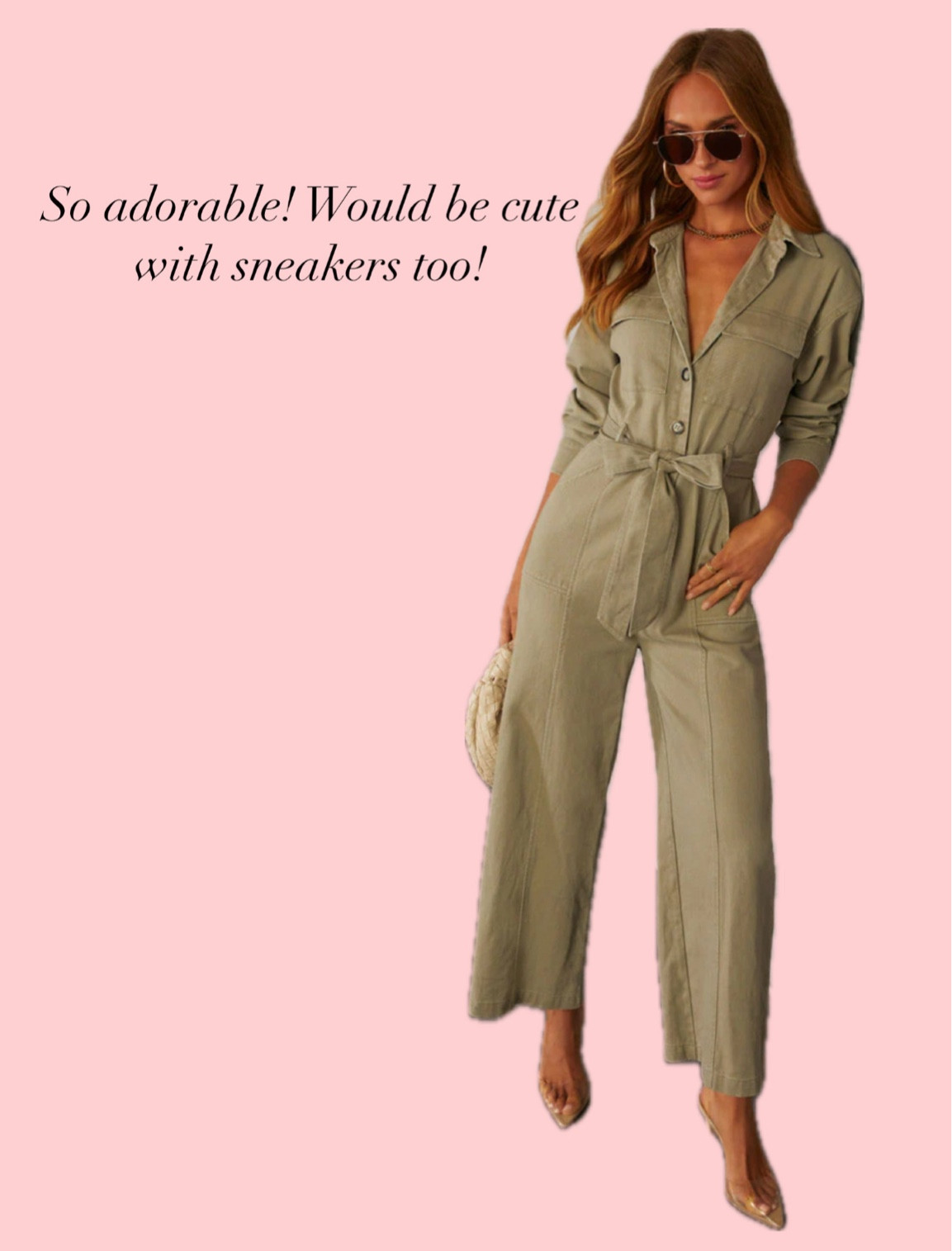 Love this so much!! All about the green lately! Code: BRITTANYYY.RENE to save 

#LTKFindsUnder50 #LTKxVICI