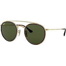 Ray-Ban Rb3647n Double Bridge Round Sunglasses | Amazon (US)