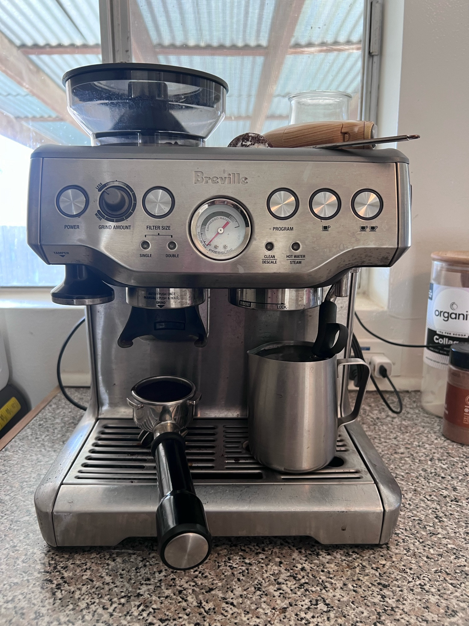 Had our breville for years. Still my favorite kitchen appliance 🤍