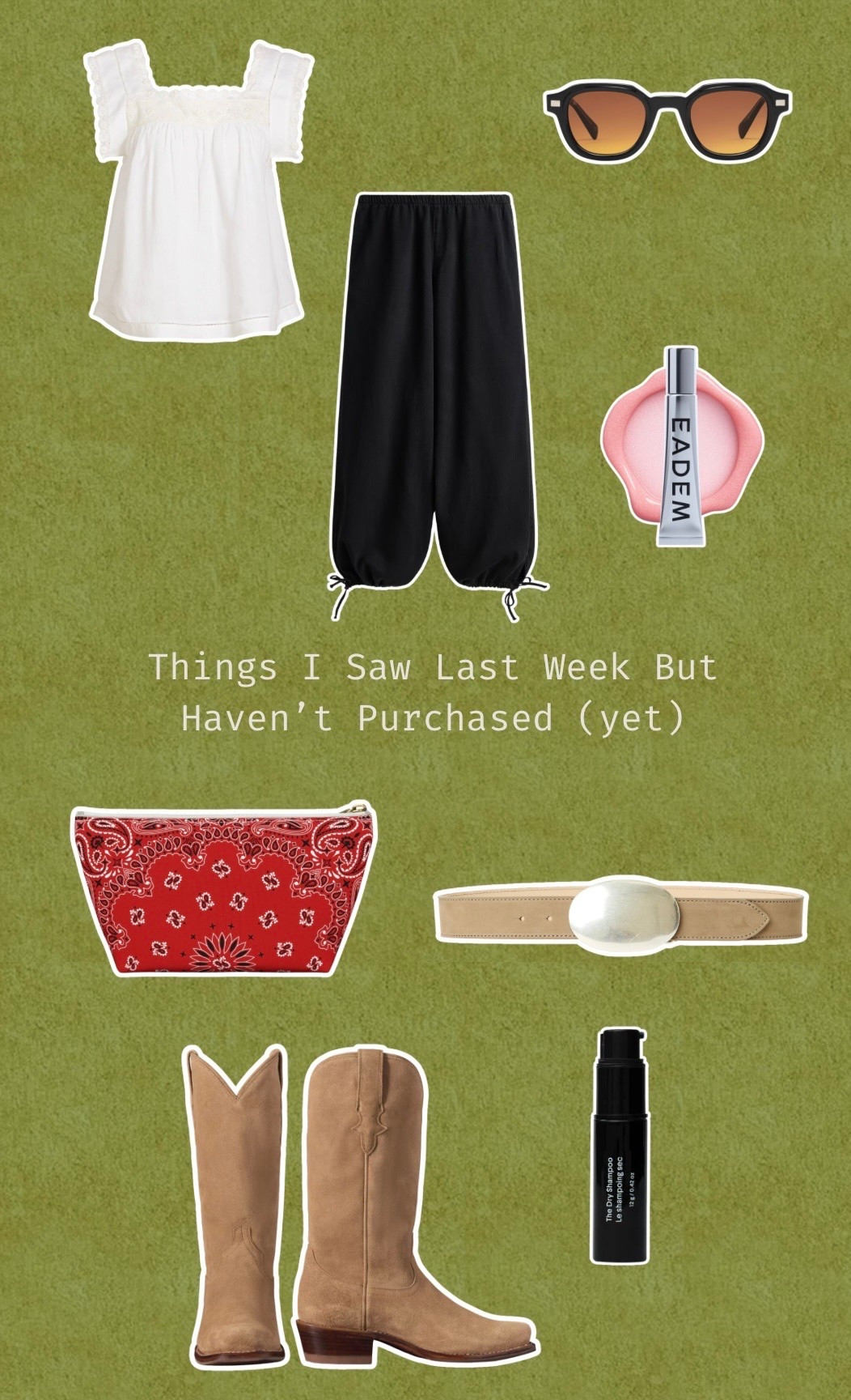 This weeks wishlist finds

#LTKootd