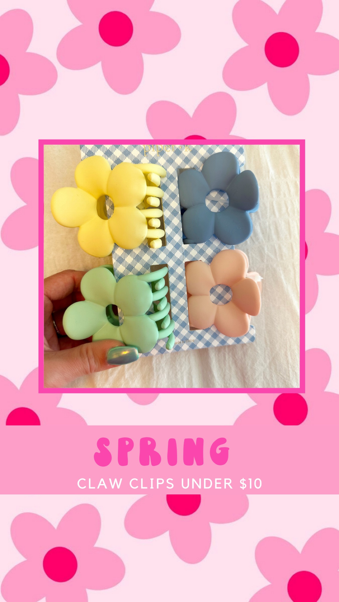 Spring claw clips under $10 🦋

#LTKstyletip #LTKFind