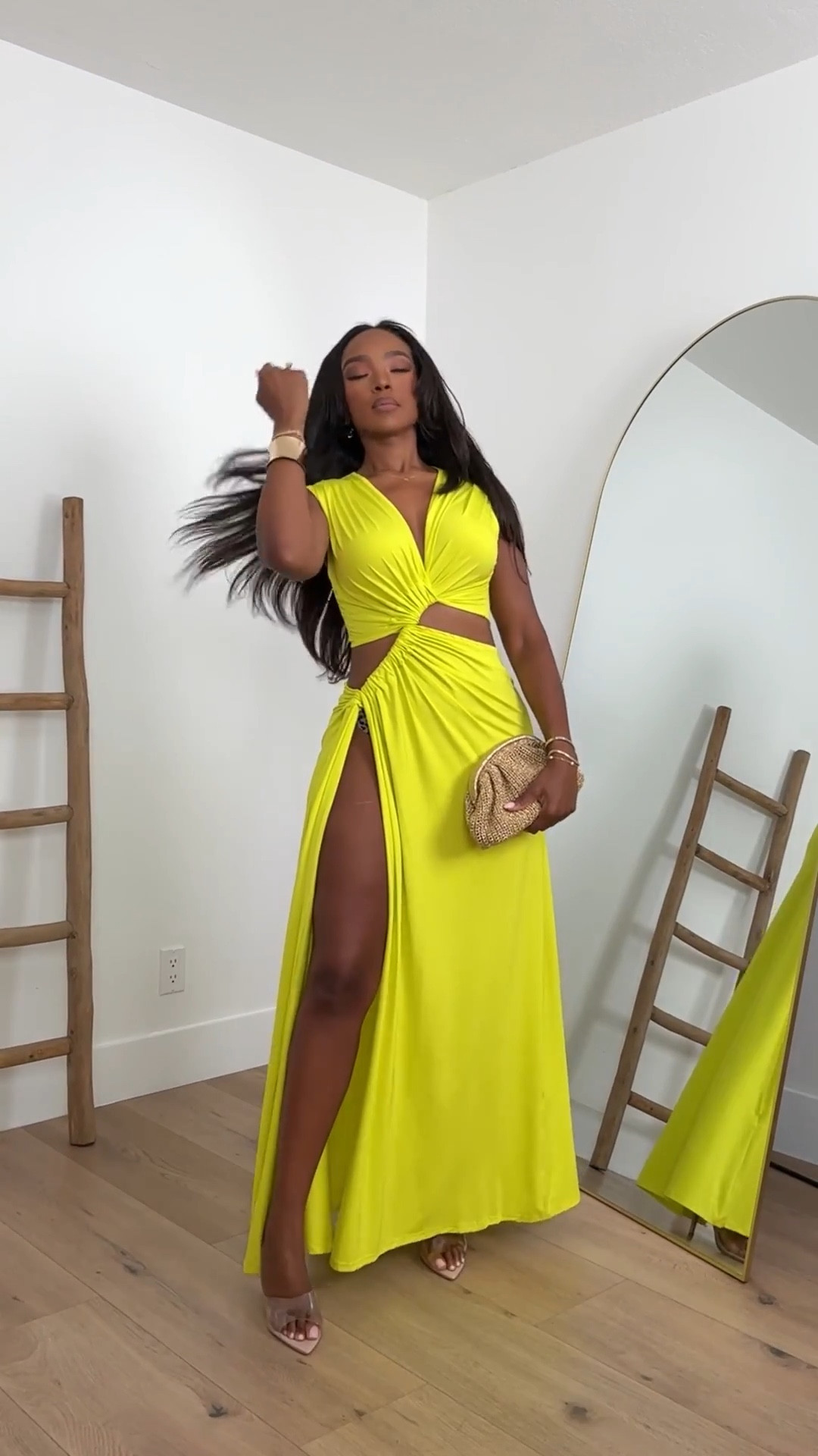 Scroll to shop 💛  

A bold statement look featuring a vibrant cutout maxi dress styled with neutral heels and a woven clutch for an eye-catching, elegant outfit.

Perfect for vacations, date nights, or summer events.

Measurements: 5'4" | 138 lbs | 34D | 27" waist | 40" hips

Follow me on Instagram and YouTube @kirasfashionfinds

#LTKgrwm #LTKvlog #LTKootd