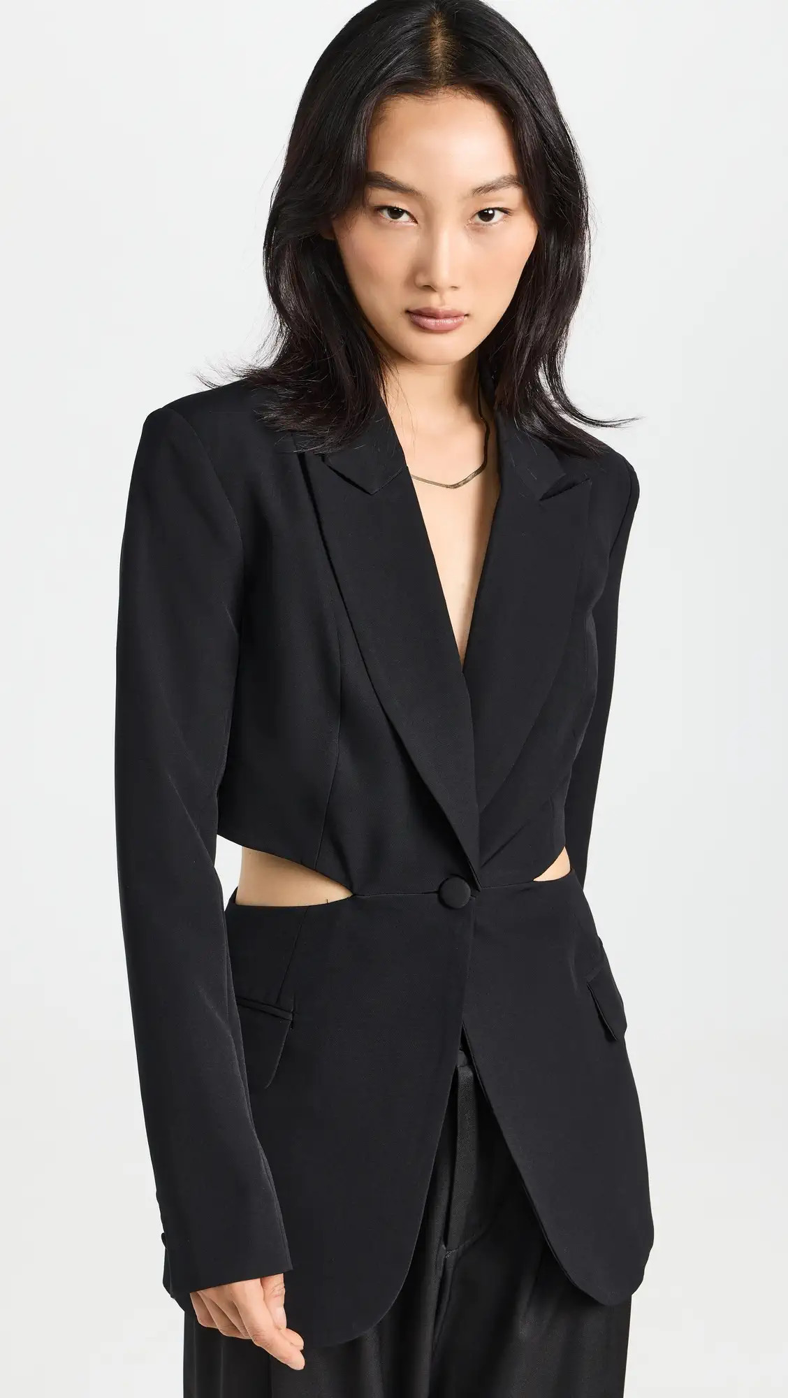 BARDOT Cassian Cut Out Blazer | Shopbop | Shopbop