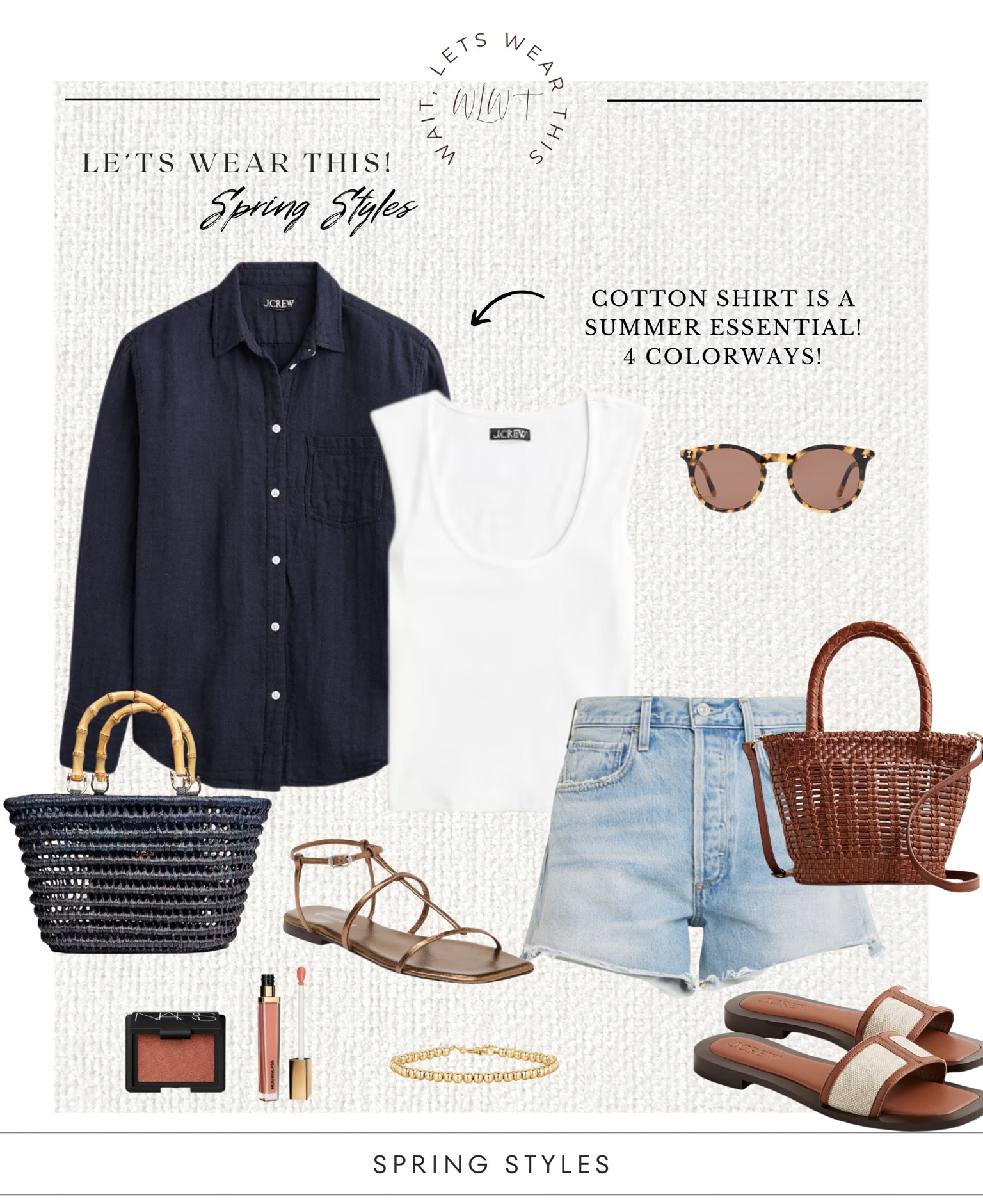 These cotton shirts are a must for the season.. wear as is tucked in or wear as a layer over sleeveless tops and dresses ✨

#LTKStyleTip #LTKOver40