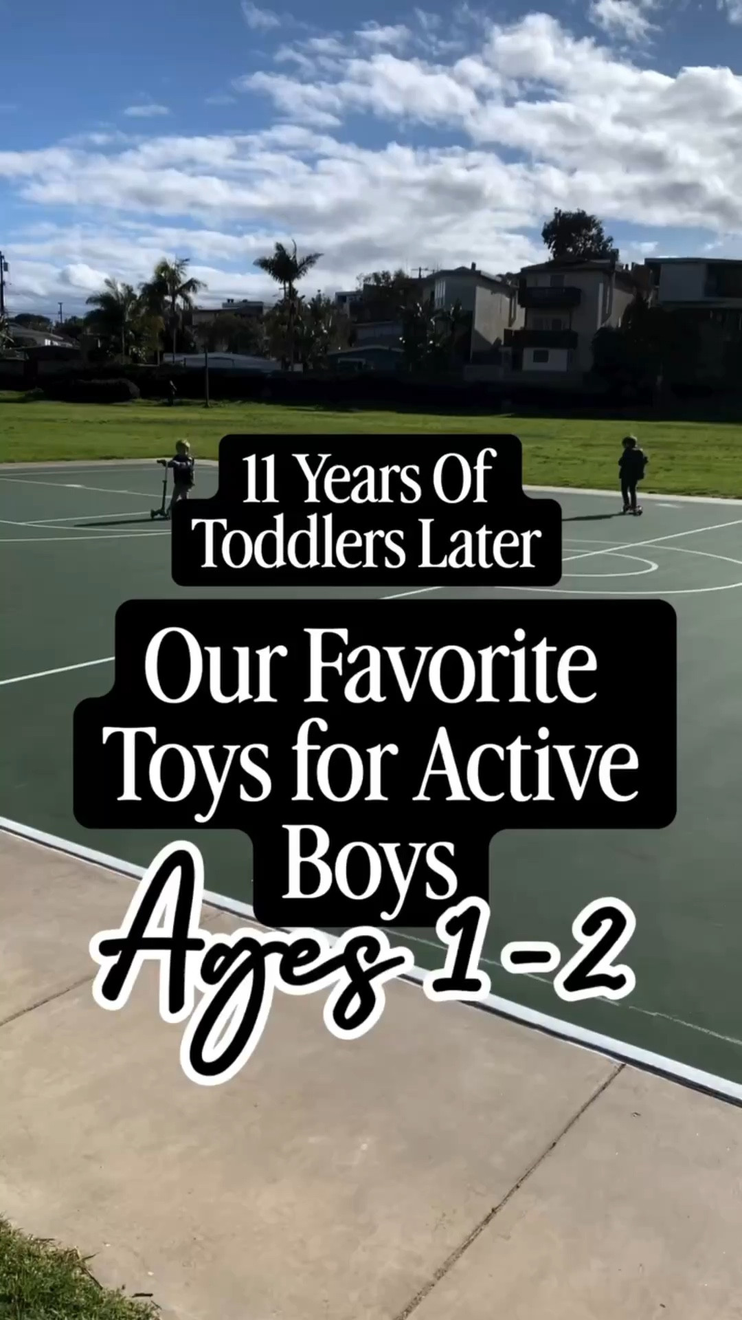 Boy mom of four approved, the best gifts for kids ages 1-2.  Toys we owned and loved.  Ready for spring and summer. Here’s some of our favorite outdoor toys for active boys. ￼
. 

.
.
.
.
.
#toddlerboys #activetoddlers #toddlermom #toddlermomlife #1yearoldtoys #2yearoldtoys #toddlertoys #rideontoys #momtips #momadvice #giftguide #giftguidefortoddlers #giftideasfortoddlers #giftsfortoddlers #raisinglittles #momoflittles #momoffour #momof4 #boymom #momofboys #boymoms #giftideasforkids #giftideasforboys #letthemplay #screenfreekids #boymomlife #lifewithboys #lifewithboys💙