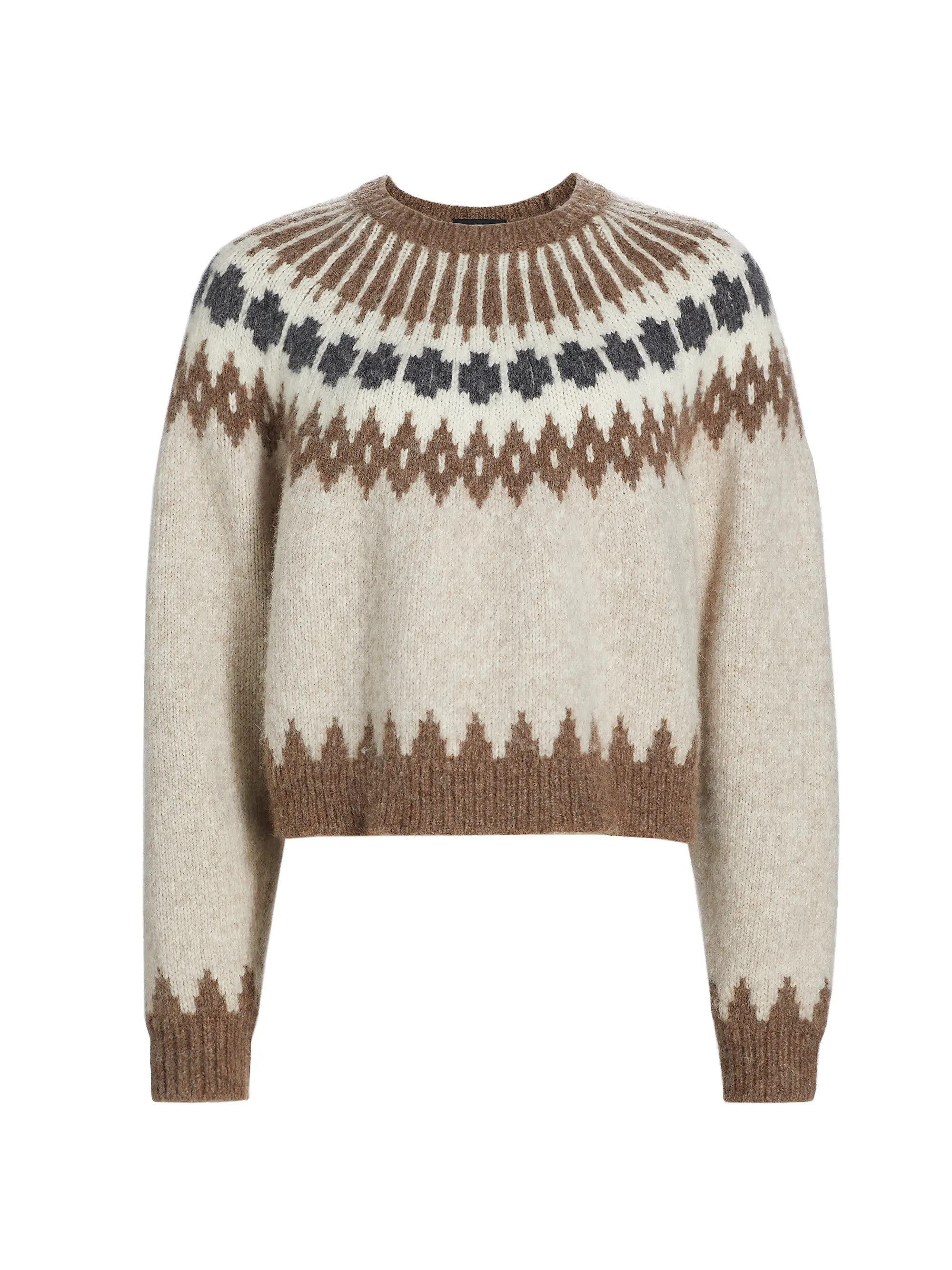 Alena Fair-Isle-Inspired Sweater | Saks Fifth Avenue