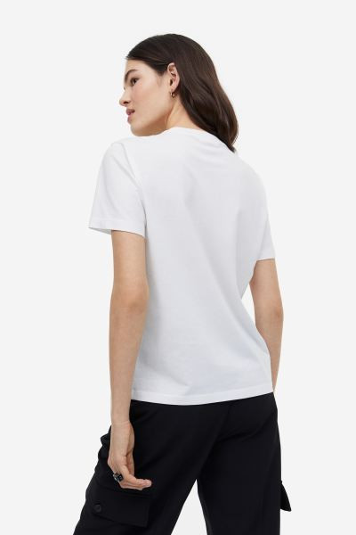 Katoenen T-shirt | H&M (DE, AT, CH, NL, FI)