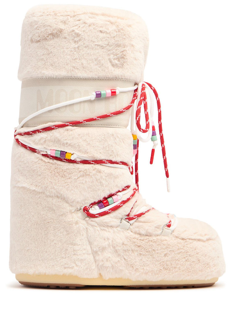 Icon synthetic moon boots w/ beads | Luisaviaroma