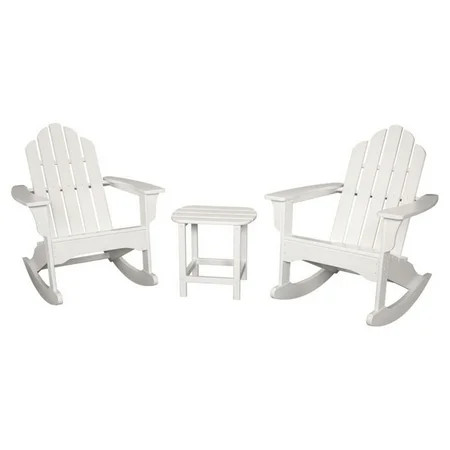 Hanover Outdoor All-Weather 3-Piece Rocking Adirondack Patio Set | Walmart (US)