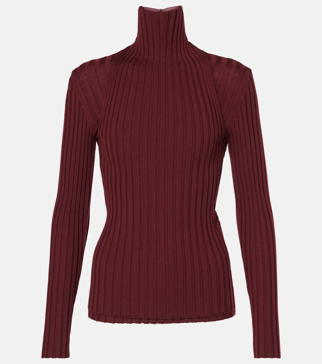 Ribbed-knit wool turtleneck sweater | Mytheresa (DACH)