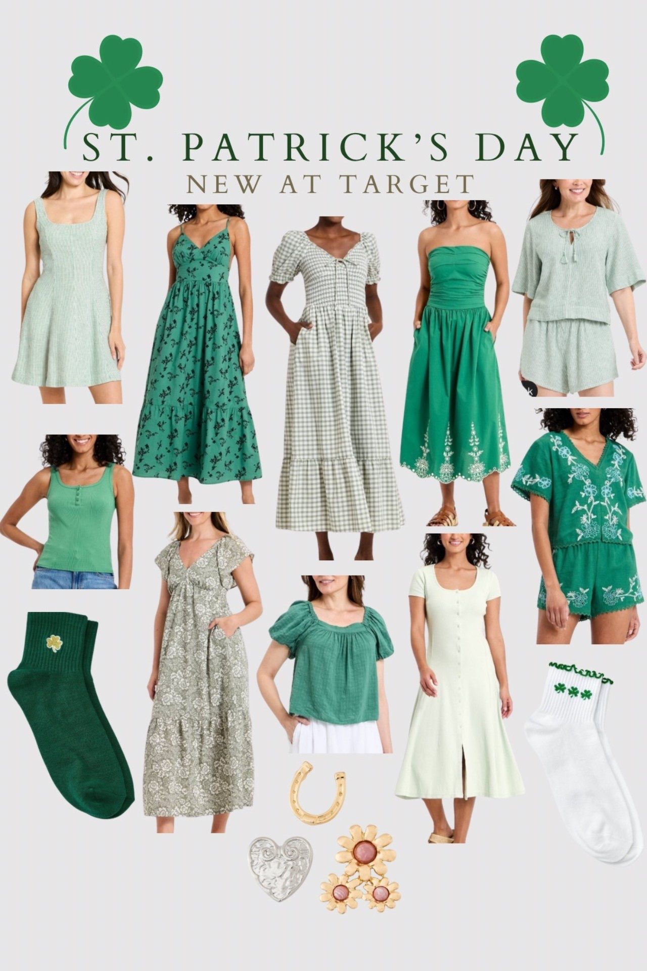 Feeling lucky? New st pattys day outfit inspo from @Target 🎯💚🍀 #targetfind #targetstyle #stpatricksdayoutfit #stpatricksday 

#LTKWorkwear #LTKgrwm #LTKootd