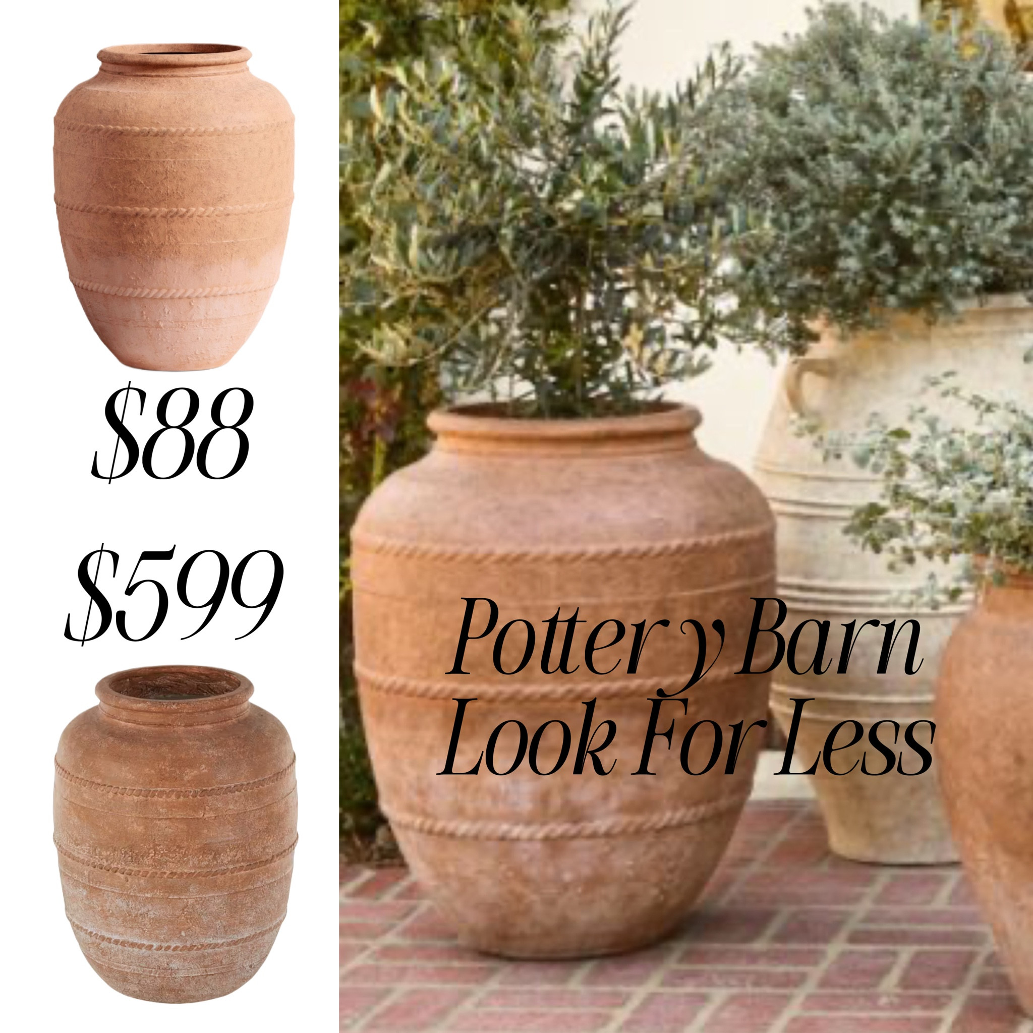Pottery barn look for less

Home Depot, spring planter, affordable find, terracotta pot, outdoor planter 

#homedecor #outdoor #planter #lookforless

#LTKFindsUnder100 #LTKHome #LTKSeasonal