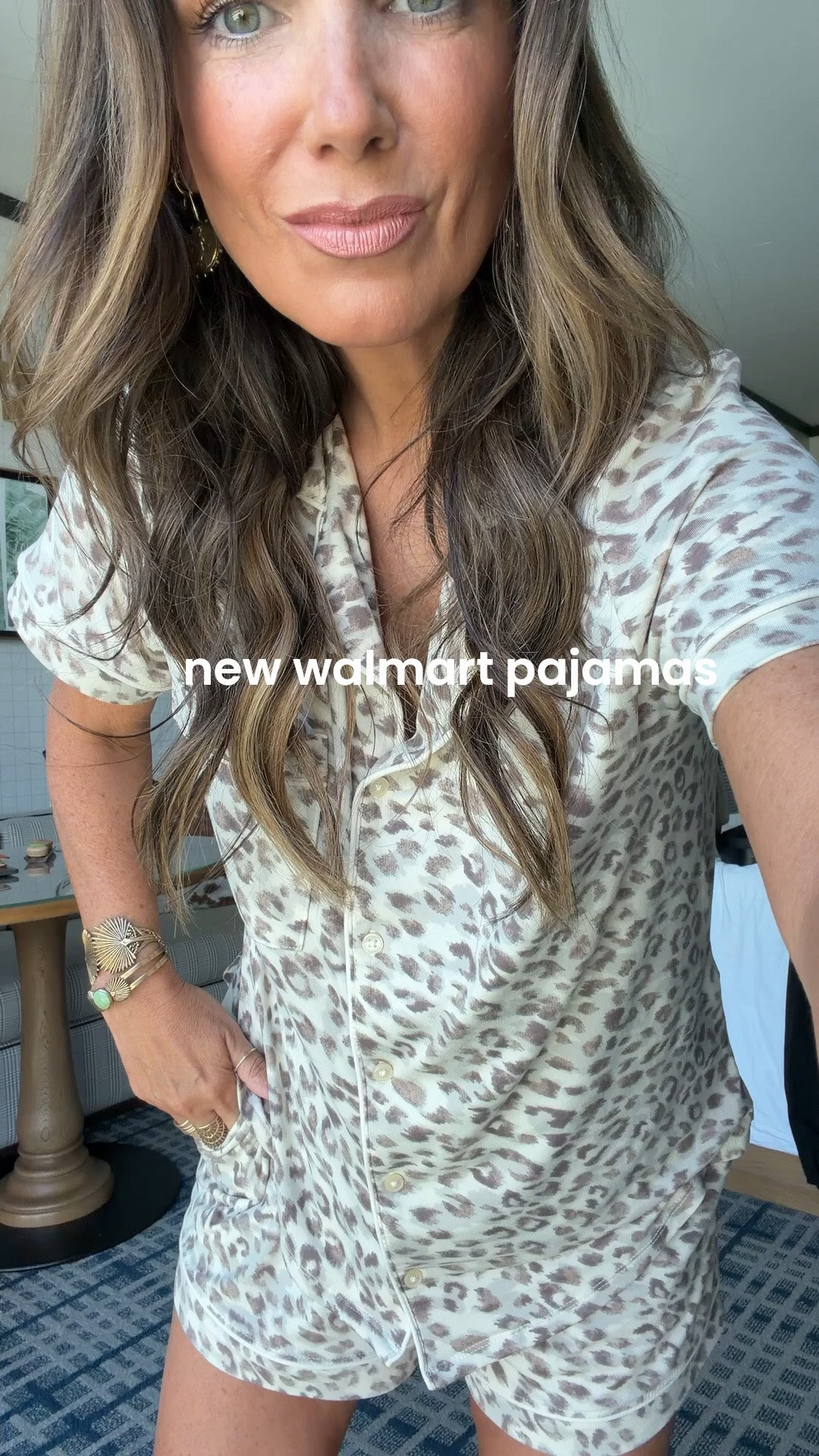 Walmart pajamas in a new print!! Thee softest and best pajamas!! They have them in long pants too!! 
Wearing size medium.

#LTKmomlife #LTKselfcare #LTKOver40

#LTKdayinmylife #LTKCon #LTKootd