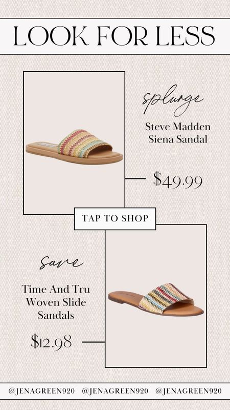 Look For Less | Multicolor Slide Sandals | Designer Inspired | Walmart Fashion | Spring Break

#LTKfindsunder50 #LTKshoecrush #LTKstyletip