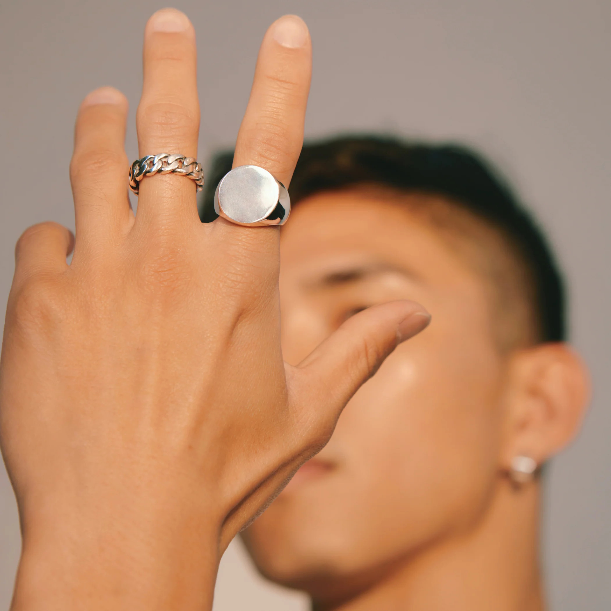 Cuban Chain Ring - Sterling Silver | LOUPN